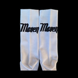 Maven Classic Cycling Socks -White