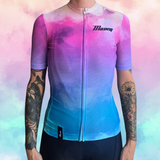 Rainbow Fade Women's Race Cut Jersey (MISPRINT DISCOUNT)