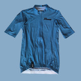 NEW Solid Ocean Blue Men's Race Cut Jersey