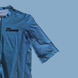 NEW Solid Ocean Blue Men's Race Cut Jersey