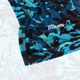Teal Tie-dye Women's Race Cut Jersey