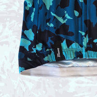 Teal Tie-dye Women's Race Cut Jersey