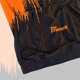 Black-N-Orange Men's Race Cut Jersey