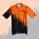 Black-N-Orange Men's Race Cut Jersey