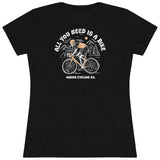 All You Need Women's Triblend Tee