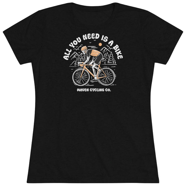 All You Need Women's Triblend Tee