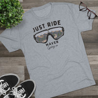 Just Ride Men's Tri-Blend Crew Tee