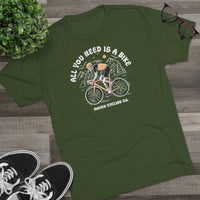 All You Need Men's Tri-Blend Crew Tee