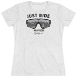 Just Ride Women's Triblend Tee