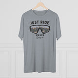 Just Ride Men's Tri-Blend Crew Tee