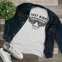 Just Ride Women's Triblend Tee