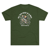 All You Need Men's Tri-Blend Crew Tee