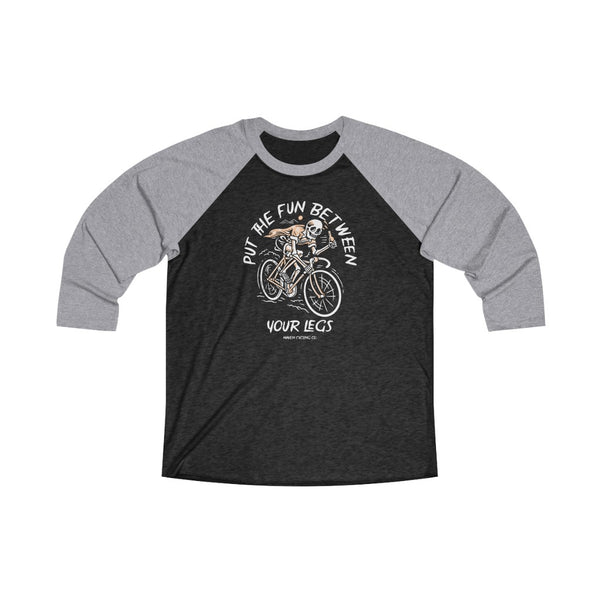 Put The Fun Unisex Tri-Blend 3/4 Raglan Tee